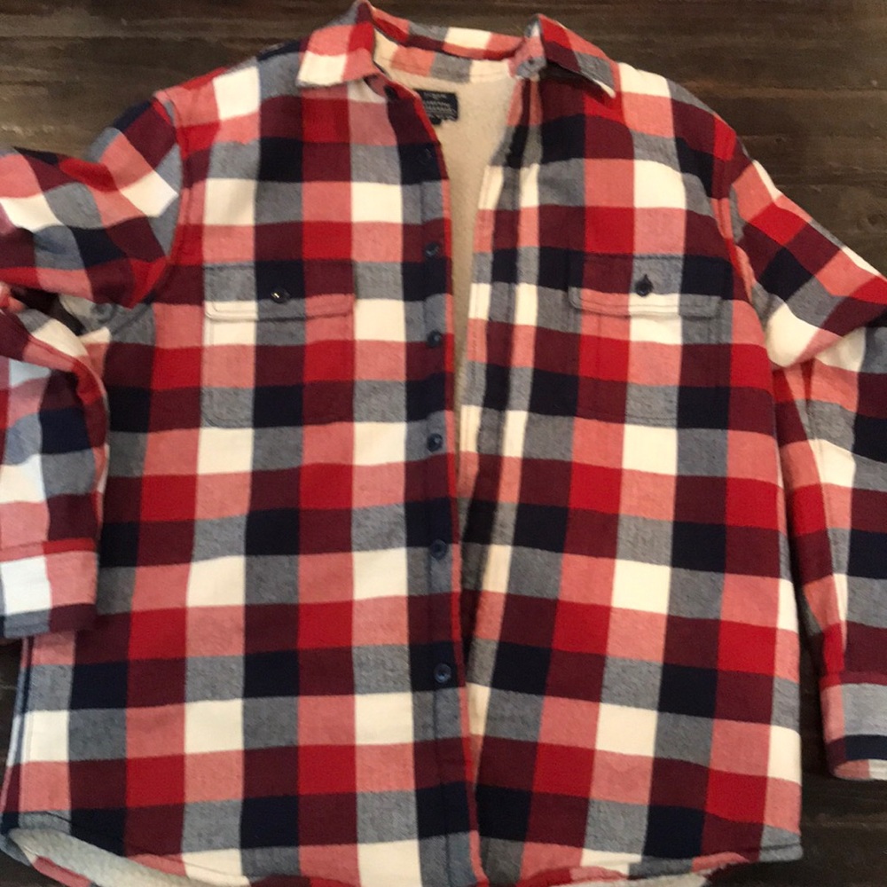 J Crew Factory Flannel Jacket